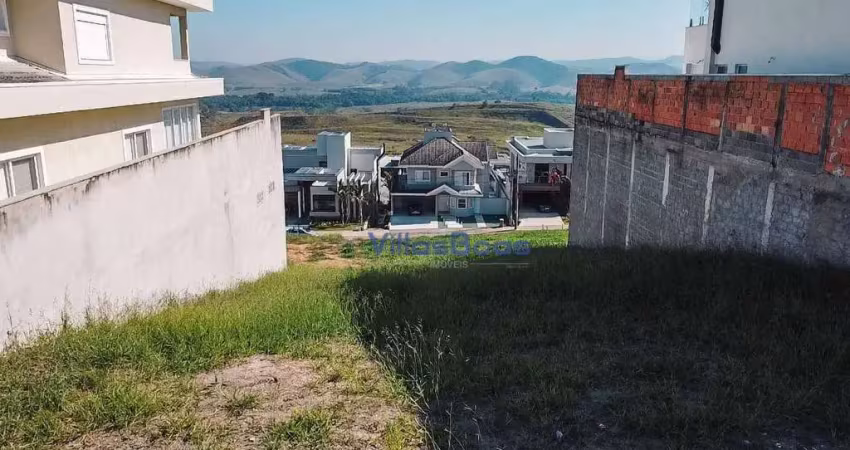 Terreno no condomínio jaguary com 450m², vista incrível!