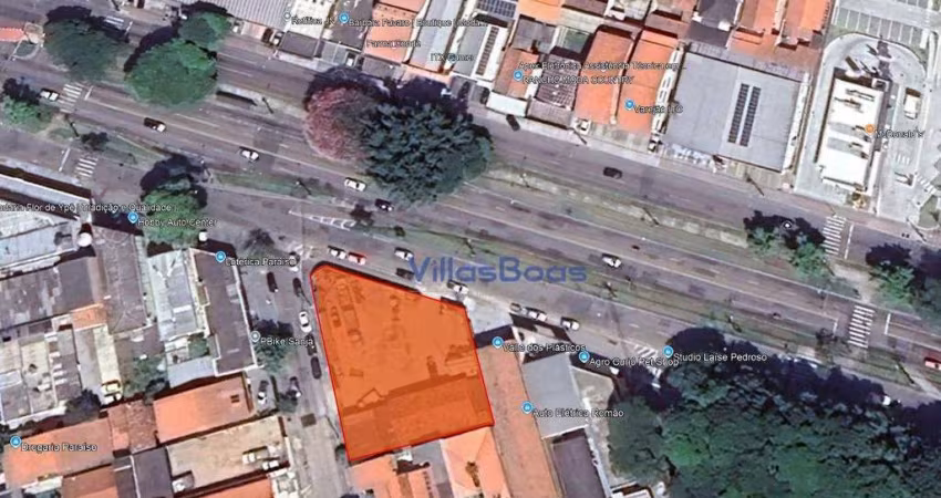Área à venda, 1058 m² - Jardim América - São José dos Campos/SP