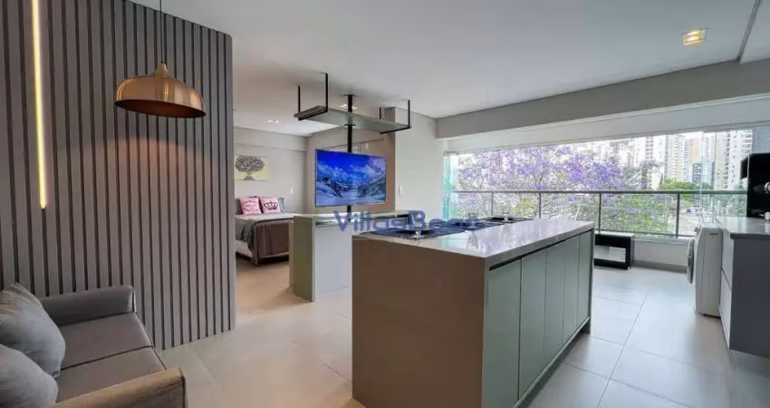 Apartamento com 1 dormitório mobiliado, disponível para venda!
