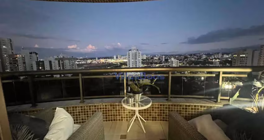Apartamento com 4 dormitórios à venda, 203 m² por r$ 2.750.000,00 - jardim aquarius - são josé dos campos/sp