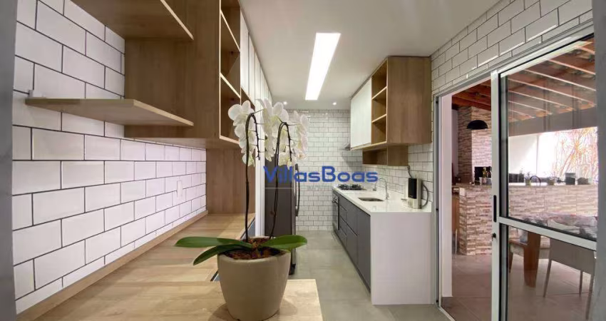 Casa com 3 dormitórios, 200 m² - venda por R$ 1.400.000,00 ou aluguel por R$ 7.260,00/mês - Villa Branca - Jacareí/SP