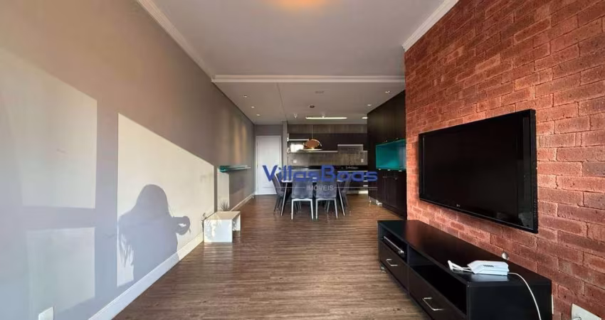 Apartamento com 3 dormitórios decorado e mobiliado, em frente à praça principal do Jardim Aquarius!!