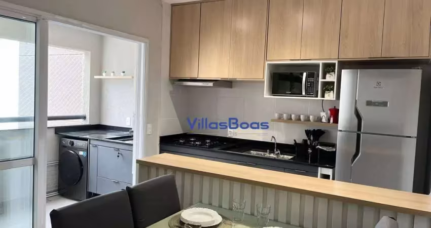 Oportunidade mobiliado no blue view: 2 dorms com 56m² e lazer total