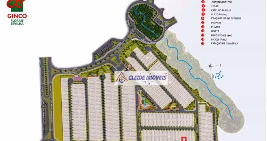 Terreno à venda, 275 m² por R$ 341.875,00 - Chapéu Do Sol - Várzea Grande/MT
