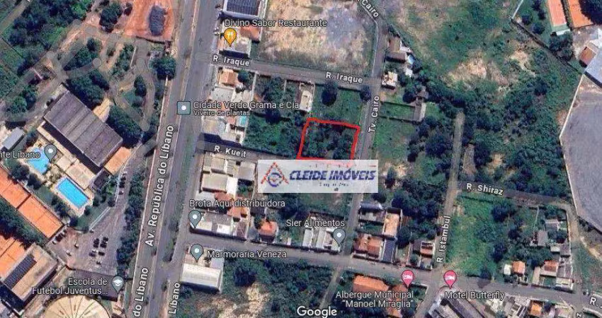 3 terreno juntos com totalizando 1.260m², bairro monte líbano