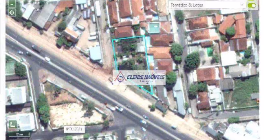 Terreno à venda na av. arquimedes p. lima, 1374 m²  1374 m² por r$ 2.100.000 - boa esperança - cuiabá/mt