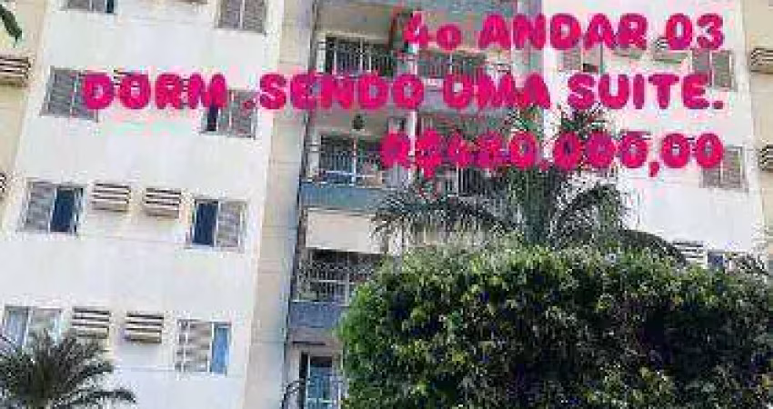 Apartamento com 3 dormitórios à venda, 82 m² por r$ 430.000,00 - jardim das américas - cuiabá/mt