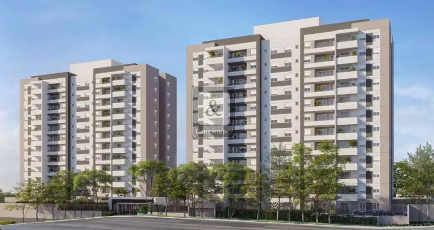 Apartamento para venda em campinas, fazenda santa cândida, 2 dormitórios, 1 suíte, 2 banheiros, 1 vaga