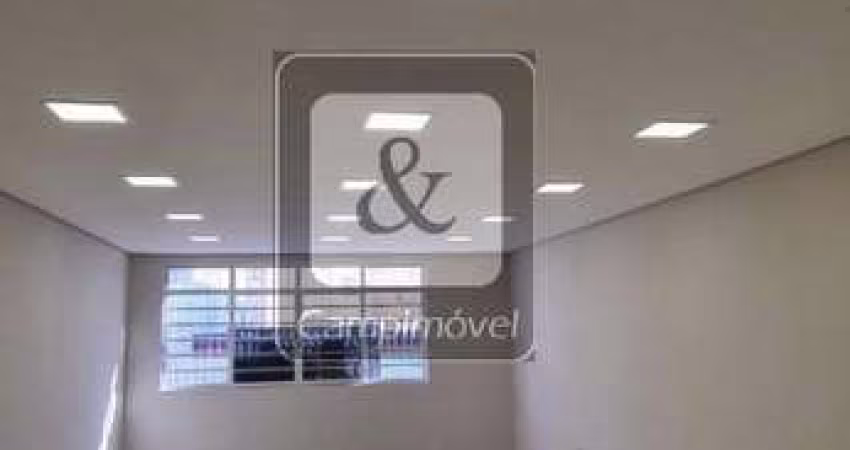Sala Comercial para Locação em Campinas, Centro, 1 banheiro