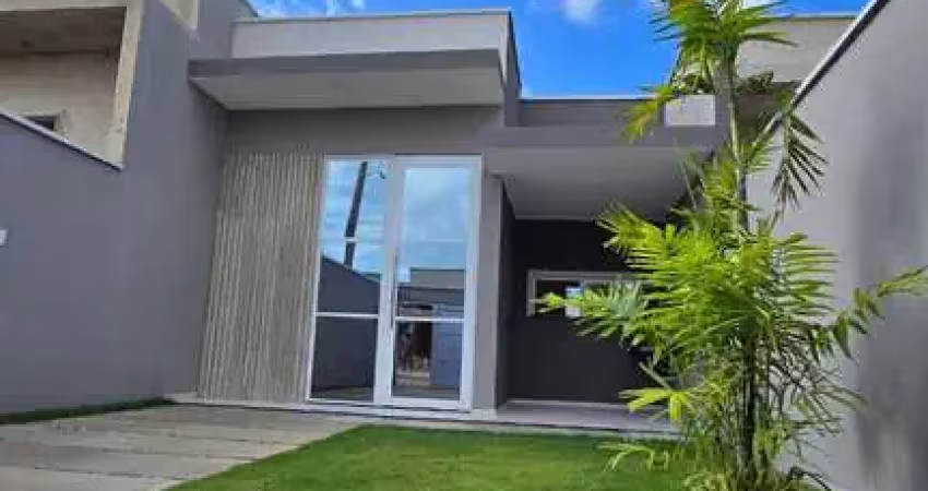 Linda casa em condomínio à venda em eusébio-ce, bairro vereda tropical, 3 quartos, 2 suítes, 1 banheiro, 93m². confira!