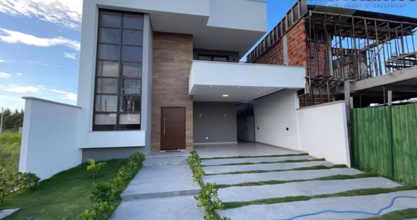 Espetacular casa em condomínio à venda em eusébio-ce, bairro jacunda! 4 quartos, 2 suítes, 4 vagas de garagem, 196m²!