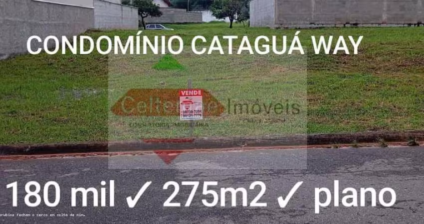 Terreno Plano Condomínio Cataguá Way