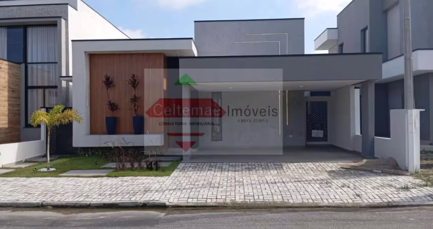 Casa Nova, Moderna e com Tecnologia Alexa, Quintal, Área Gourmet e Piscina Condomínio Parque das Araucárias, em Tremembé/SP