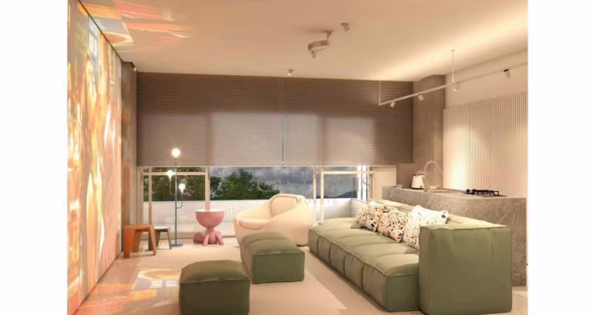 Apartamento com 1 dormitório à venda, 54 m² por R$ 474.626,25 - Canto do Forte - Praia Grande/SP