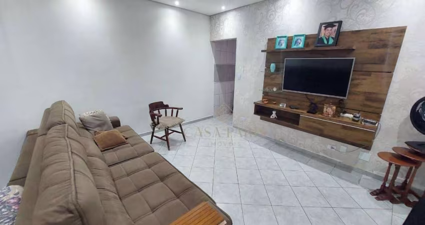 Casa com 3 dormitórios à venda, 100 m² por R$ 585.000,00 - Vila Assunção - Praia Grande/SP