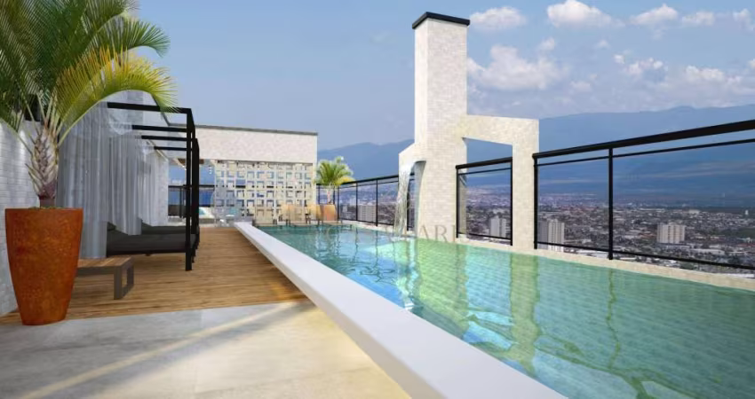 Apartamento com 2 dormitórios à venda, 87 m² por R$ 715.302,40 - Vila Guilhermina - Praia Grande/SP