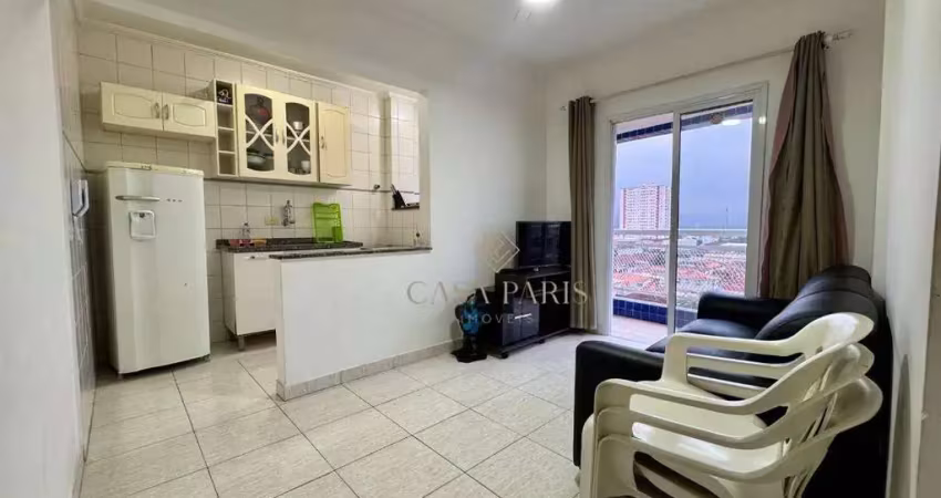 Apartamento com 1 dormitório à venda, 40 m² por r$ 275.000,00 - aviação - praia grande/sp