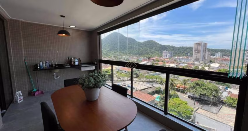Apartamento Duplex com 2 dormitórios à venda, 123 m² por R$ 1.180.000,00 - Canto do Forte - Praia Grande/SP