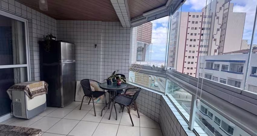 Apartamento com 2 dormitórios à venda, 110 m² por R$ 690.000,00 - Vila Guilhermina - Praia Grande/SP