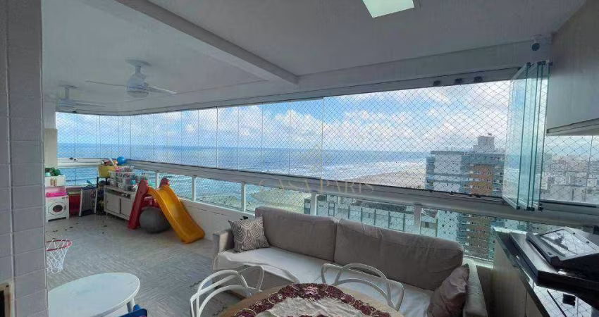 Apartamento com 4 dormitórios à venda, 156 m² por R$ 1.790.000,00 - Vila Guilhermina - Praia Grande/SP