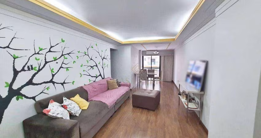 Apartamento com vista do mar e 3 quartos à venda em Praia Grande, aceita financiamnto bancário!