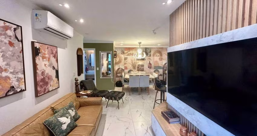 Apartamento semi-mobiliado com 3 suítes à venda no Canto do Forte em Praia Grande!