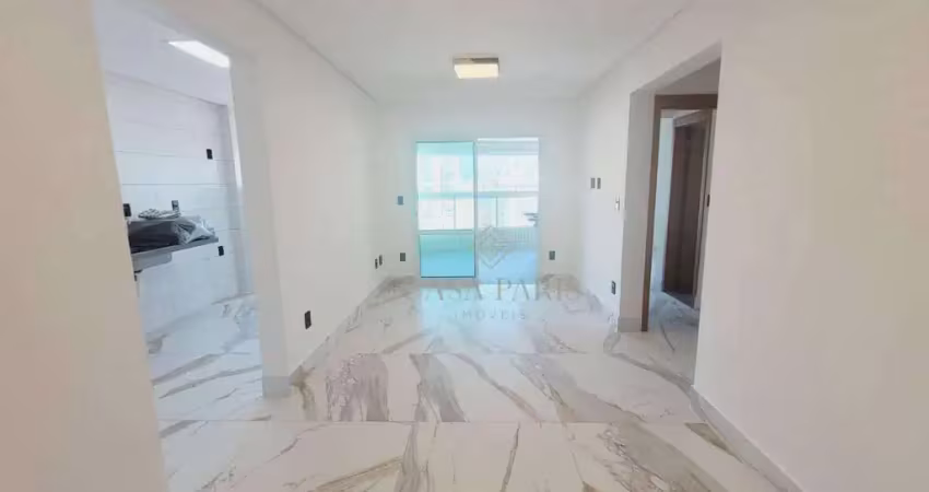 Apartamento novo com vista do mar e 2 quartos à venda em praia grande!
