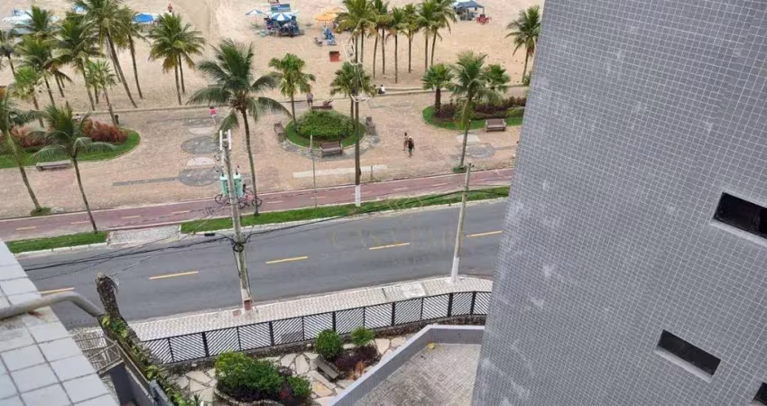 Apartamento com 3 dormitórios frente mar à venda, 85 m² por R$ 350.000 - Mirim - Praia Grande/SP