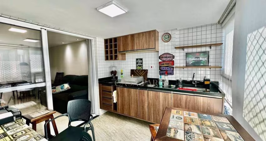 Apartamento com 3 dormitórios à venda, 140 m² por R$ 1.600.000,00 - Vila Guilhermina - Praia Grande/SP
