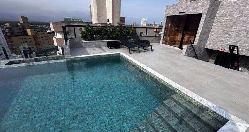 Apartamento com 2 dormitórios à venda, 58 m² por R$ 459.000,00 - Vila Tupi - Praia Grande/SP