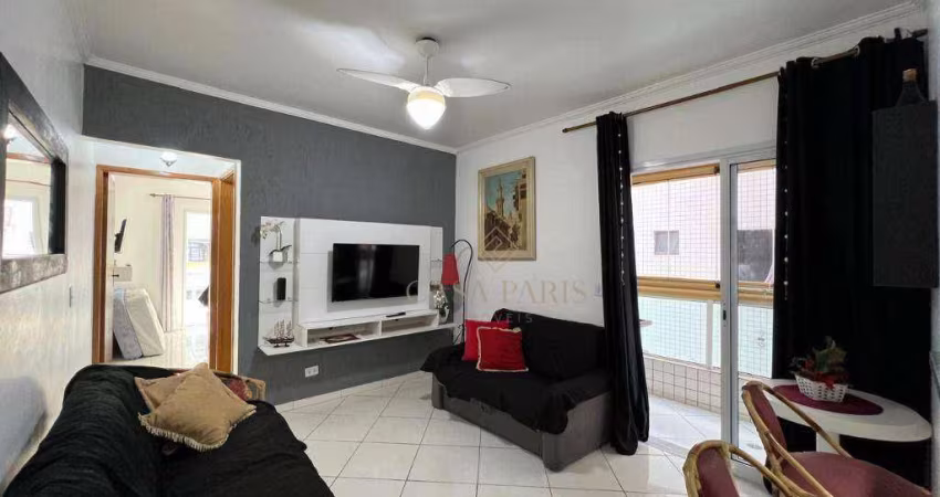 Apartamento com 1 dormitório à venda, 48 m² por R$ 326.000,00 - Vila Tupi - Praia Grande/SP