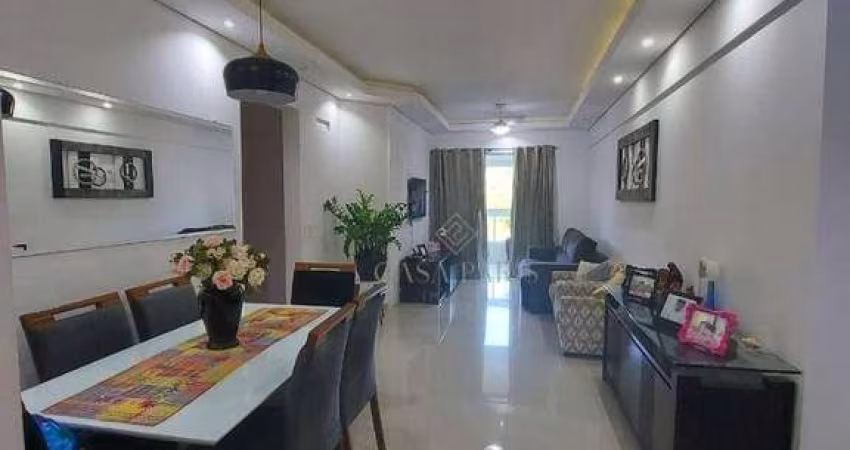 Apartamento com 3 quartos à venda, 125 m² por R$ 890.000 - Canto do Forte - Praia Grande/SP