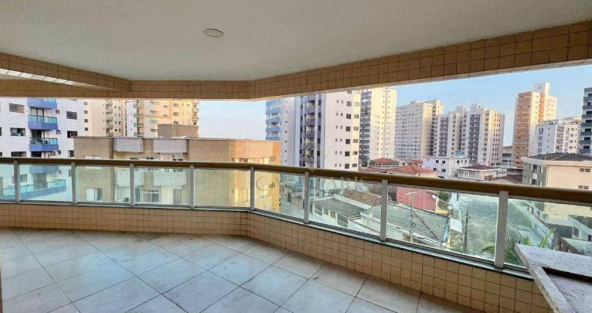 Apartamento com 3 dormitórios à venda, 116 m² por R$ 800.000,00 - Ocian - Praia Grande/SP