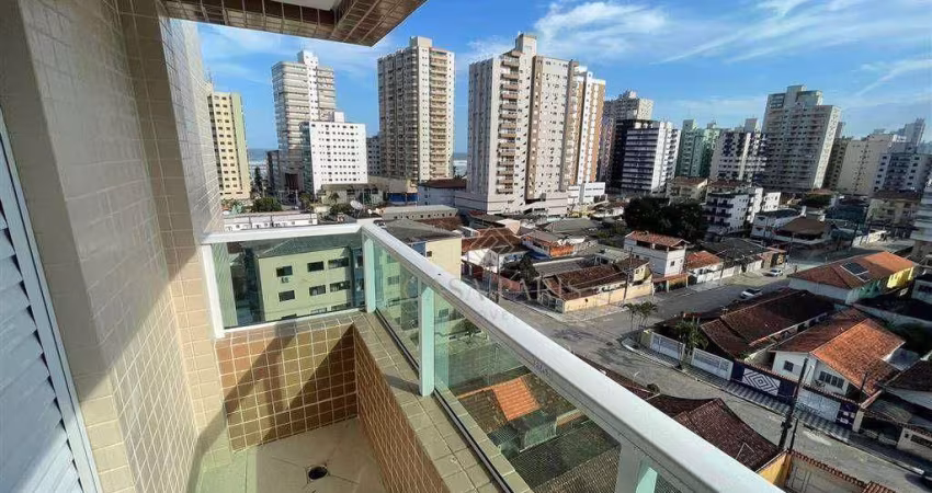 Apartamento com 2 quartos à venda, 68 m² por R$ 420.000 - Aviação - Praia Grande/SP