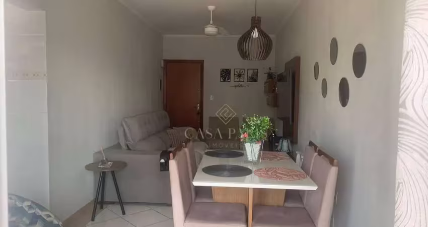 Apartamento com 1 dormitório à venda, 55 m² por r$ 330.000,00 - vila guilhermina - praia grande/sp