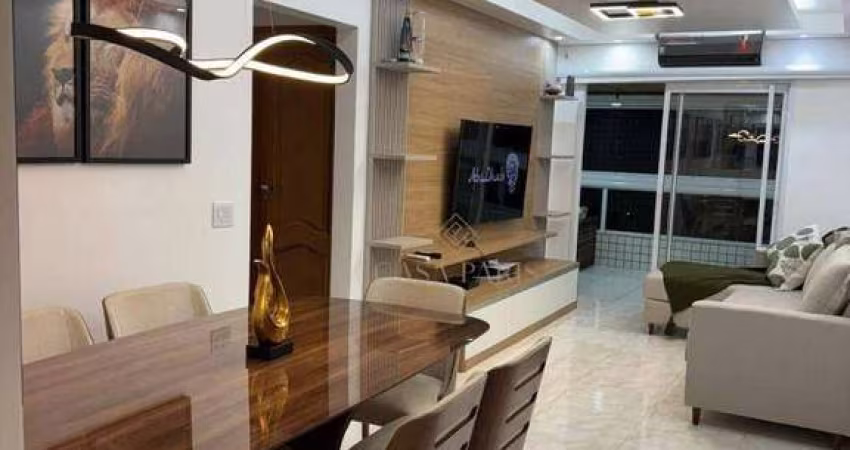 Apartamento com 3 quartos à venda, 105 m² por R$ 1.275.000 - Canto do Forte - Praia Grande/SP