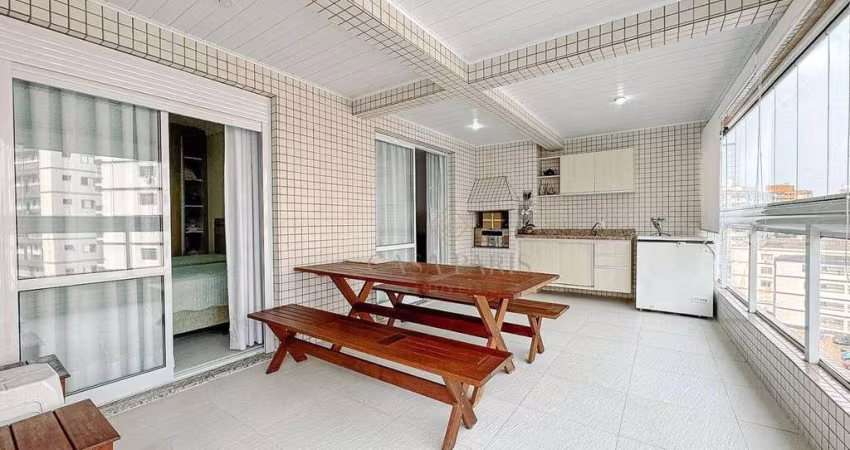 Apartamento com 3 quartos à venda, 152 m² por R$ 1.280.000 - Boqueirão - Praia Grande/SP