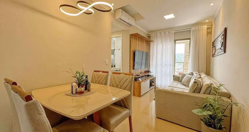 Apartamento com 2 dormitórios à venda, 63 m² por R$ 583.000,00 - Canto do Forte - Praia Grande/SP
