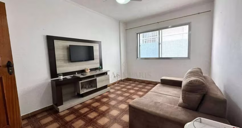 Apartamento com 1 dormitório à venda, 46 m² por r$ 280.000,00 - vila guilhermina - praia grande/sp