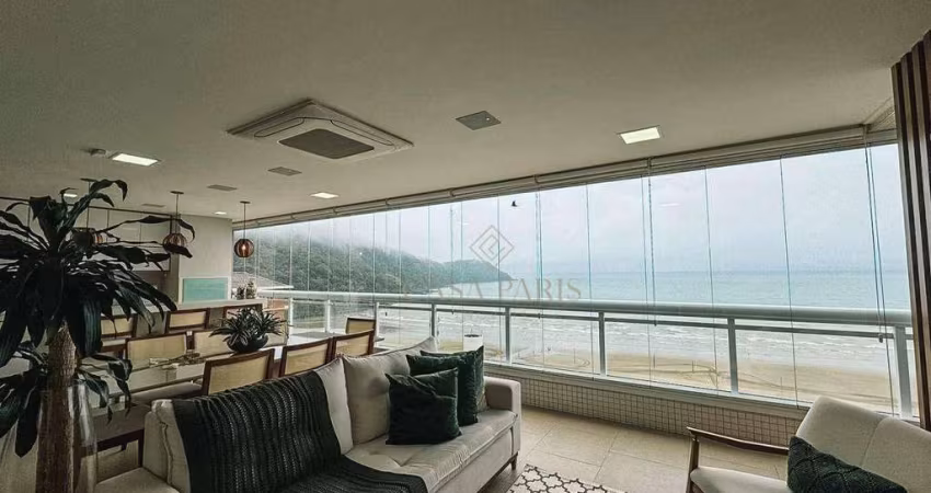 Apartamento alto padrão com vista livre para o Mar no Canto do Forte!