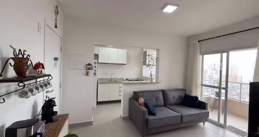 Apartamento com 1 dormitório à venda, 42 m² por r$ 360.000,00 - aviação - praia grande/sp