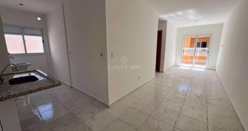 Apartamento com 2 quartos à venda, 60 m² por R$ 409.000 - Boqueirão - Praia Grande/SP