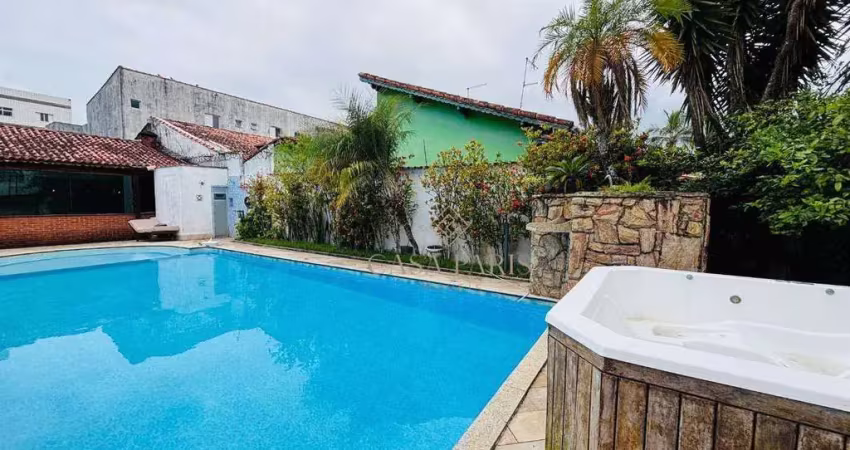 Casa com 5 dormitórios à venda, 250 m² por r$ 1.500.000,00 - maracanã - praia grande/sp