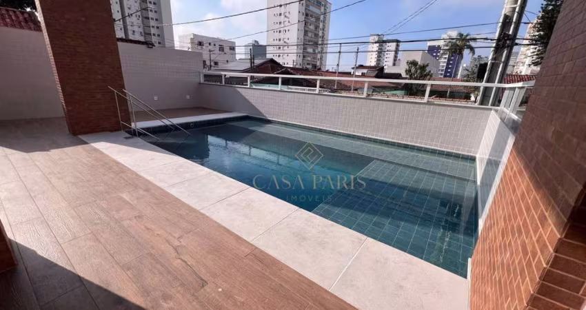 Apartamento com 2 dormitórios à venda, 72 m² por R$ 582.610,87 - Vila Guilhermina - Praia Grande/SP