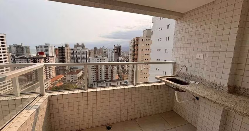 Apartamento com 1 dormitório à venda, 52 m² por R$ 390.000,00 - Aviação - Praia Grande/SP