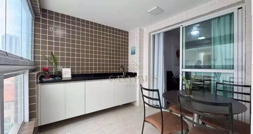 Apartamento com 2 dormitórios à venda, 69 m² por r$ 585.000,00 - canto do forte - praia grande/sp