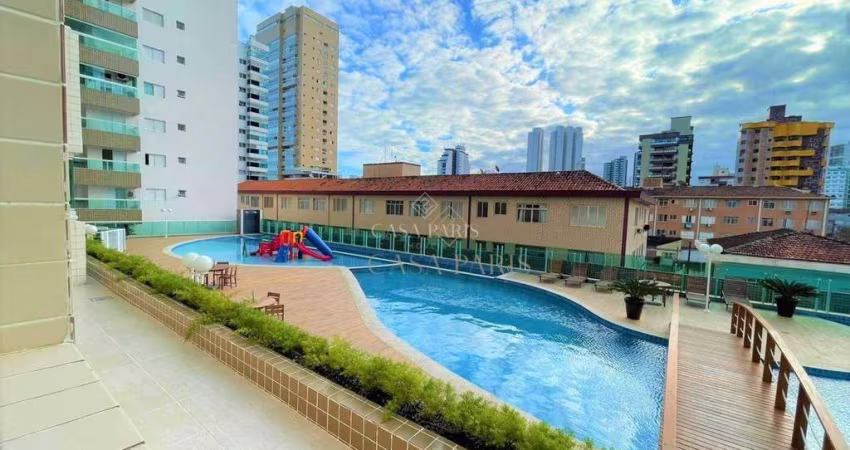 Apartamento com 2 quartos à venda, 83 m² por R$ 750.000 - Canto do Forte - Praia Grande/SP