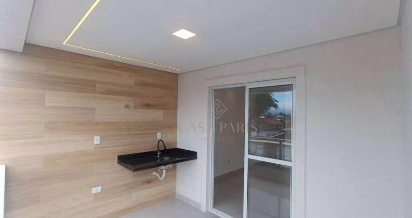 Sobrado com 2 dormitórios à venda, 88 m² por R$ 450.000,00 - Tude Bastos (Sítio do Campo) - Praia Grande/SP