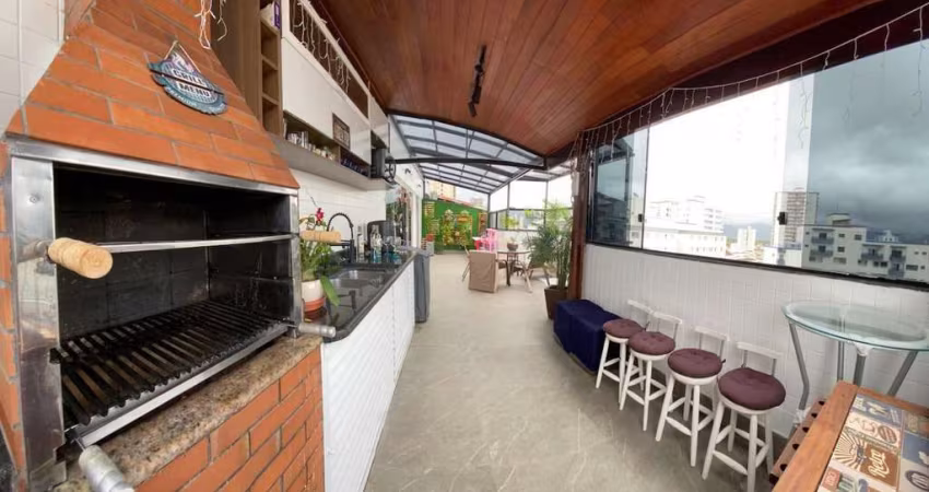Cobertura à venda, 174 m² por R$ 760.000,00 - Caiçara - Praia Grande/SP