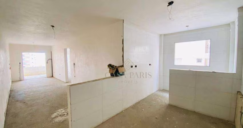 Apartamento com 2 quartos à venda, 76 m² por R$ 530.000 - Vila Guilhermina - Praia Grande/SP